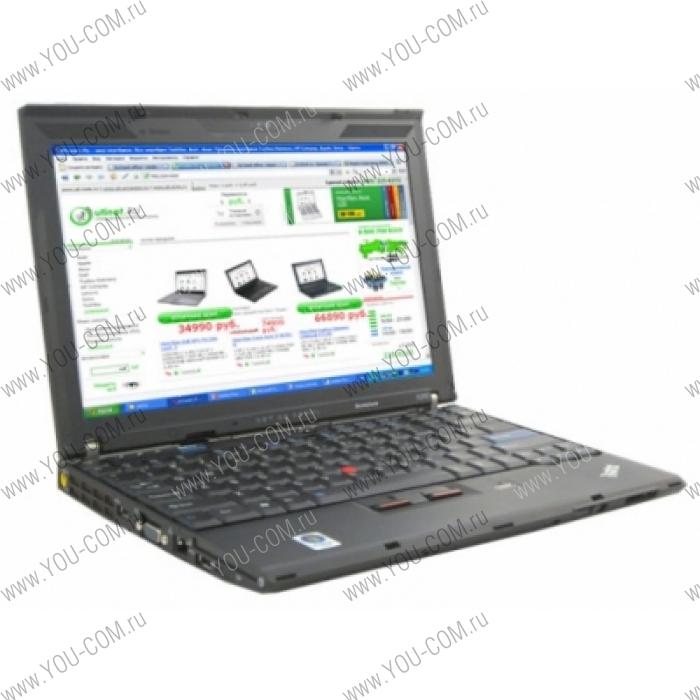 Ноутбук ThinkPad X200 12.1" - Диагональ WXGA; Duo2 P8600 (2.4); Оперативная память 2Гб; Жесткий диск 320Гб; WiFi; BT; 6 cell; FPR; 1.48kg; VistaBus+XPpro; W3y
