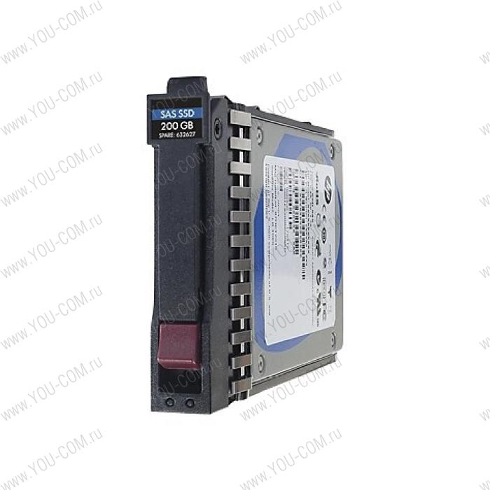 200GB 2.5''(SFF) SAS ME 6G Hot plug SSD for MSA2040 only (C8R10A, C8R15A, AJ941A)