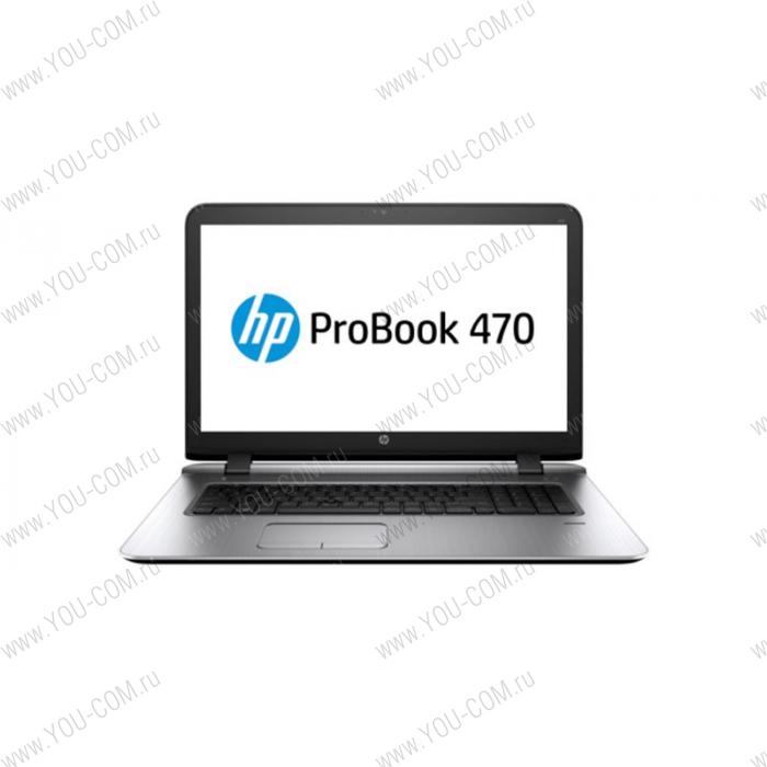 HP Probook 470 Core i5-4200M 2.5GHz,17.3"HD+ LED AG Cam,4GB DDR3L(1),750GB 5.4krpm,DVDRW,ATI.HD 8750М 2Gb,WiFi,BT,6C,FPR,2.87kg,1y,Win8(64)+Сумка