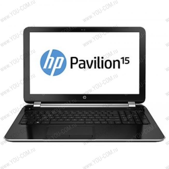 Ноутбук HP Pavilion 15-n255sr 15.6" HD LED Intel Core i3-3217U/4GB/500GB/UMA/DVD/Win8/ano silver + sparkling black