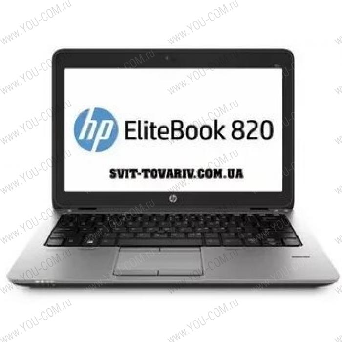 HP EliteBook 820 Core i5-4200U 1.6GHz,12.5" HD LED AG Cam,4GB DDR3L(1),180GB SSD,WiFi,BT,3CLL,1,33kg,FPR,3y,Win7Pro(64)+Win8Pro
(64)