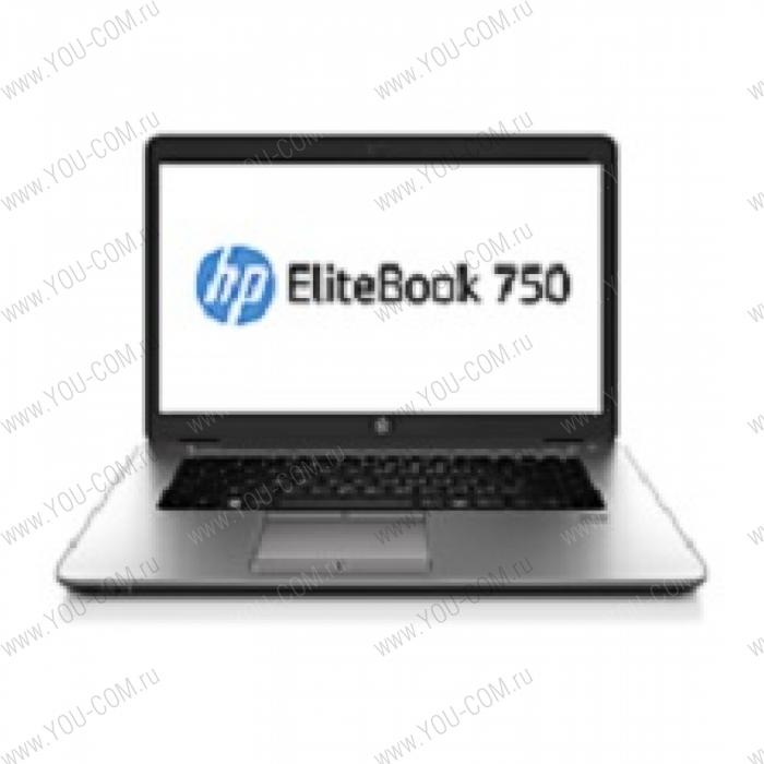 Ноутбук HP EliteBook 750 Core i5-4210U 1.7GHz,15.6" FHD LED AG Cam,8GB DDR3(1),128GB SSD,WiFi,BT,3CLL,1,8kg,1y,Win7Pro(64)+Win8Pro(64)