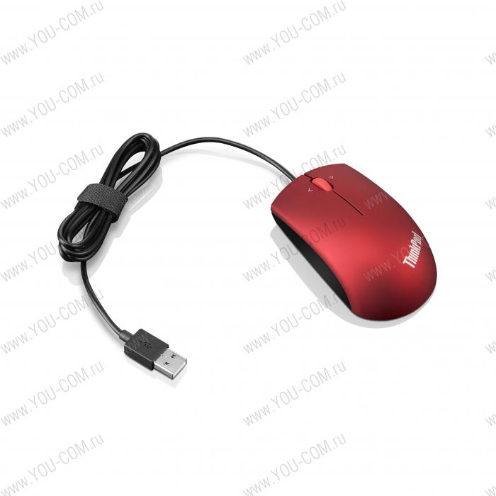 ThinkPad Precision USB Mouse - Heatwave Red