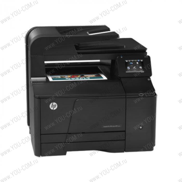HP LaserJet Pro 200 Color MFP M276n (p/c/s/f, 600x600dpi, ImageREt3600, 14(14) ppm, 256Mb, ADF35 sheets, tray150, PS, USB/LAN/ext.USB,  1y warr,  4Cartriges700pages in box, replace CE861A)