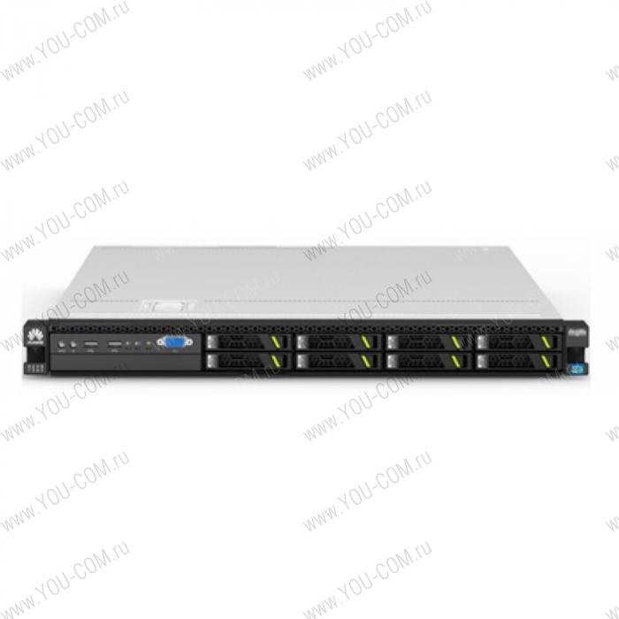 Huawei Tecal RH1288V2 E5-2650v2 Rack(1U)/1xXeon8C 2.6GHz(20MB)/1x16GbR2D_1866/SR320BCwFBWC(1Gb/RAID0 /1/10/5/50/6/60)/noHDD(8)SFF/noDVD/IPMI/4x1GbEth /Rail/2x800Plat
