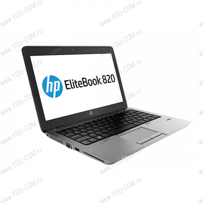 Ноутбук HP EliteBook 820 UMA i5-4210U 820 / 12.5 HD AG / 4GB / 500GB 7200 / W7p64W8.1p / 3yw / Webcam / kbd DP Backlit / Broadcom abgn 2x2+BT / WWAN 3G / FPR