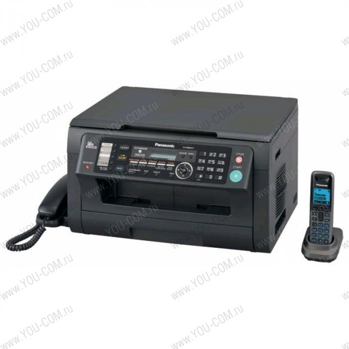 Panasonic МФУ лазерное KX-MB2051RUB (факс/ телефон/ принтер/ сканер/ копир/ PC-факс) черный