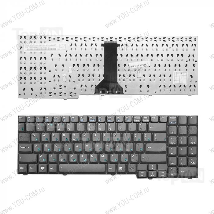 Клавиатура для Asus M51 M51V M51E M51SN X55SR F7 F7E F7F Series Черная