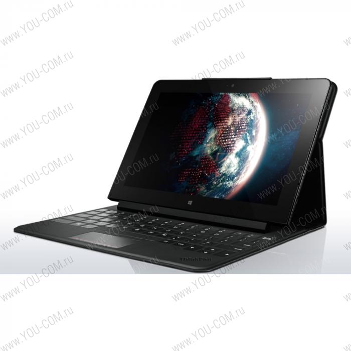 Планшет ThinkPad Tablet 10.1" WUXGA (1920x1200)IPS,Atom™Z3795, 4Gb, 64Gb SSD,Camera,3G,FPR,NFC WiFi ,BT,Micro SD slot, docking сonnector,1*USB 2.0, 1*miniHDMI,BT keyboard,Win8.1 SL+ MS Office w.1y. (MTM20C1)