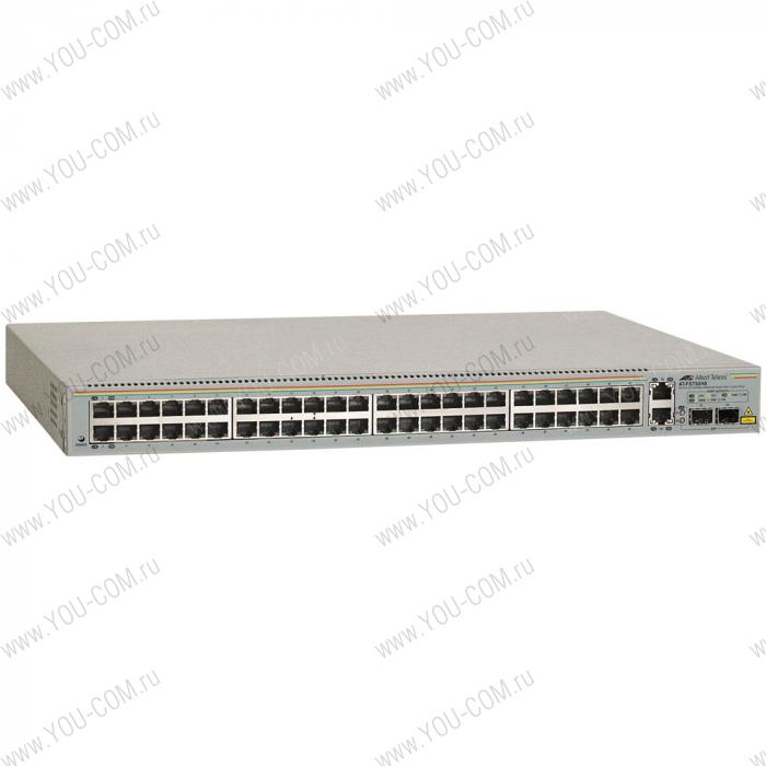 Allied Telesis 48 Port Fast Ethernet Smartswitch (Web based)
