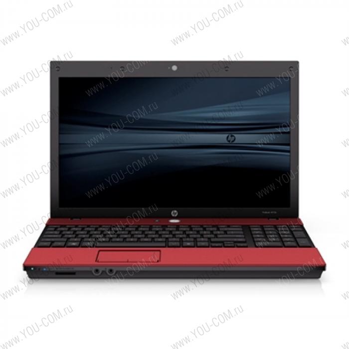 Ноутбук HP ProBook 4510s RED T5870 2.0Ггц 15.6\" - Диагональ HD BV Cam,Оперативная память 4Гб DDR3(2),Жесткий диск 500Гб 7.2krpm,DVDRW(DL,LS),HD4330 512Mb,802.11b/g,BT,6c,Операционная система Linux+Сумка