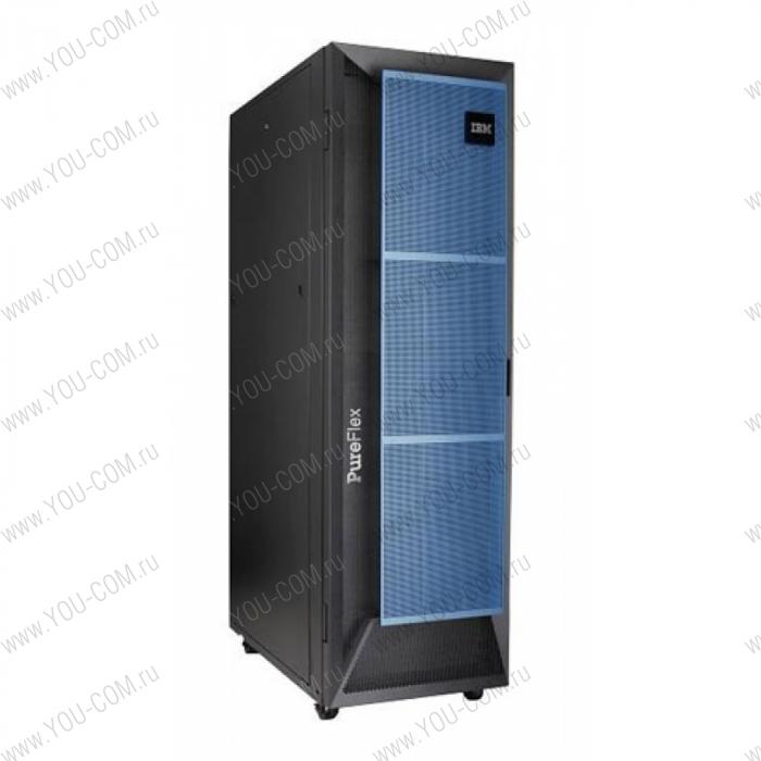 IBM PureFlex System 42U Rack (with front & rear doors,side panels&Stabilizer), HxWxD: 2009x604x1100 mm, 179 kg