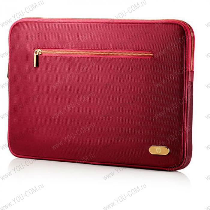 Case Ultrabook Red Sleeve 14.1” (for all hpcpq 10-14" Notebooks) cons