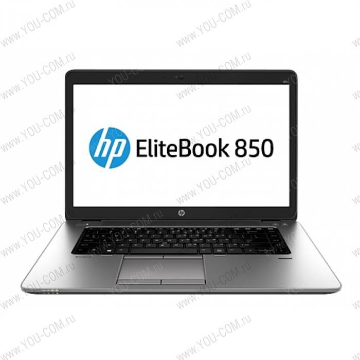 HP EliteBook 850 Core i5-5200U 2.2GHz,15.6" FHD LED AG Cam,4GB DDR3L(1),500GB 7.2krpm,WiFi,BT,3CLL,FPR,1.8kg,3y,Dos