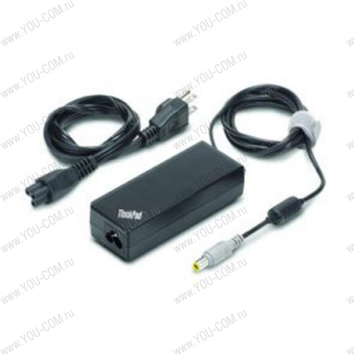 Зарядное устройство для ноутбука ThinkPad 65W Ultraportable AC Adapter - Europe (Think L/R/X/SL/T4xx/T5xx/T6x/X100,230/Edge/Z6x)
