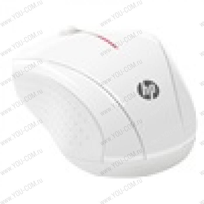 Mouse HP Wireless Mouse X3000 (Blizzard White) cons