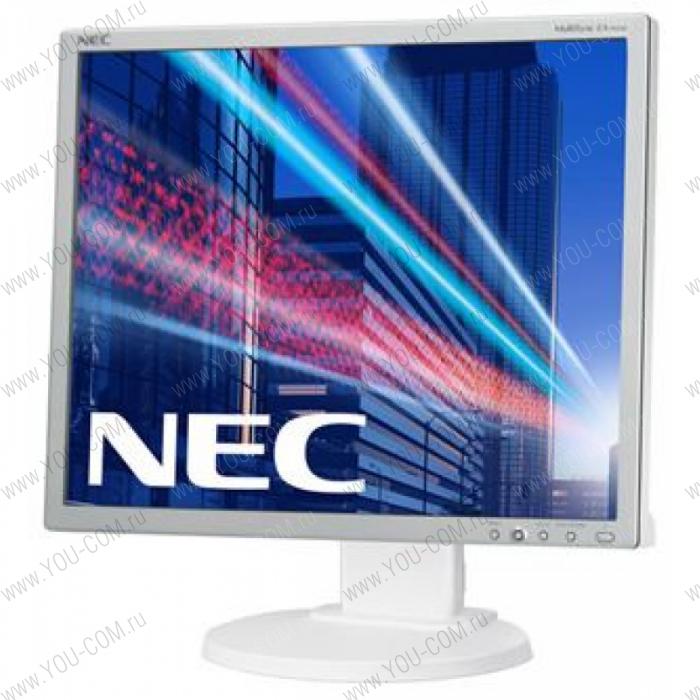 Монитор NEC 19" EA193Mi LCD S/Wh ( IPS; 5:4; 250cd/m2; 1000:1; 6ms; 1280x1024; 178/178;  VGA; DVI-D; DP; HAS 110mm; Swiv 45/45; Tilt; Pivot; Spk 1+1W)