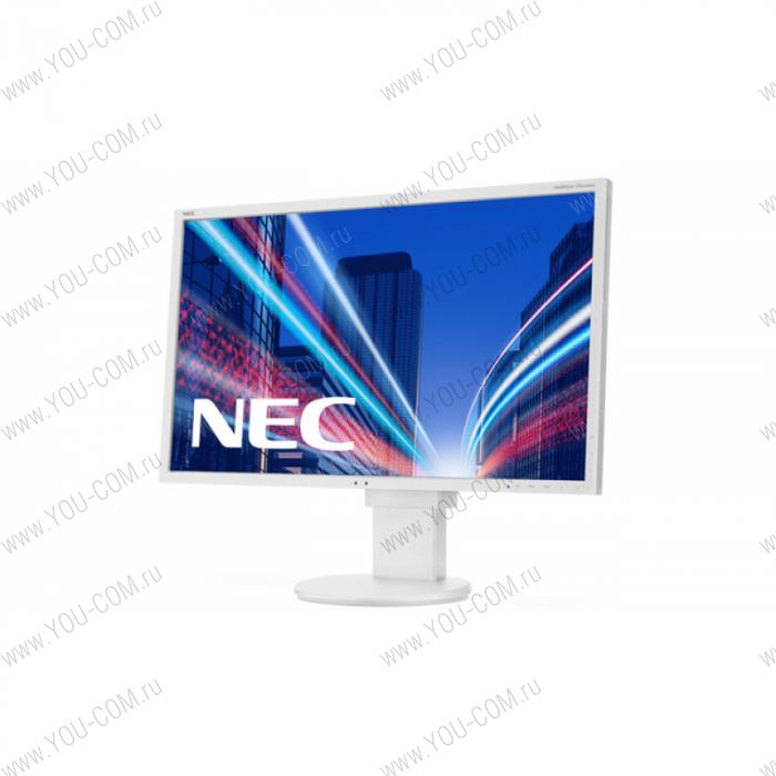 Монитор NEC 21.5" EA224WMi LCD S/Wh ( IPS; 16:9; 250cd/m2; 1000:1; 6ms; 1920x1080; 178/178; D-Sub; DVI-D; HDMI; DP; USB; HAS 130mm; Tilt; Swiv 170/170; Pivot; Human Sensor; Spk 2х1W )