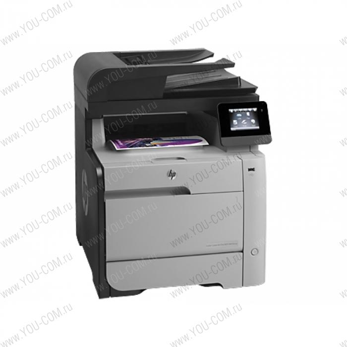 HP Color LaserJet Pro M476nw MFP (p/s/c/f,A4,600dpi,20(20)ppm,2 trays 50+250,ADF 50 sheets,LCD,USB/ext.USB/LAN/Wi-Fi, 1y warr, 4Cartriges1200pages in box, replace CE903A)