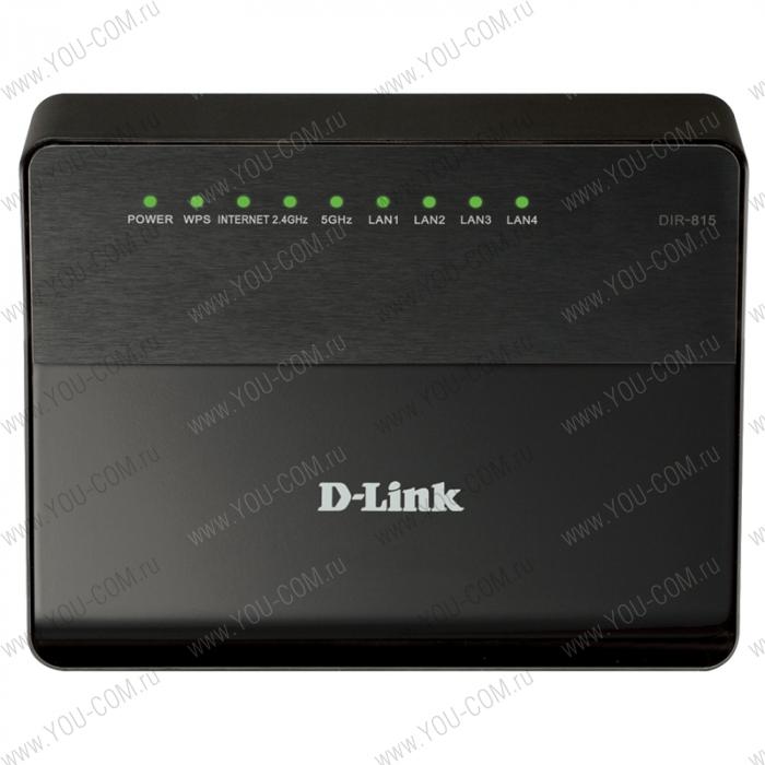 D-Link DIR-815/A/C1A, 802.11n Wireless Dual Band 600N Router