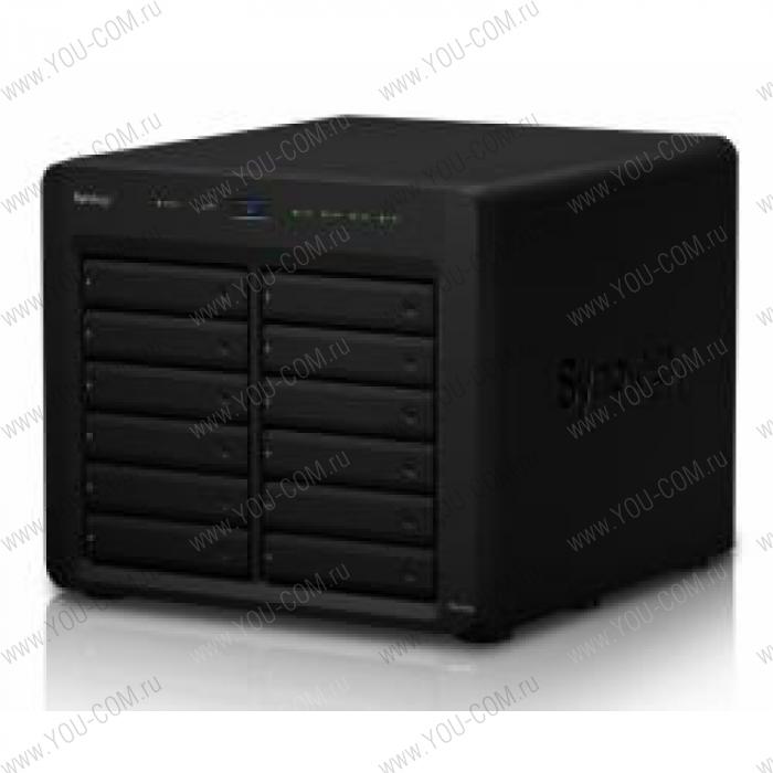 Synology DiskStation DS3615xs DC3,4GhzCPU/4Gb(up to 6)/RAID0,1,10,5,5+spare,6/up to 12hot plug HDDs SATA(3,5' or 2,5') (up to 36 with 2xDX1215)/2xUSB3.0,4xUSB2.0/2xInfiniband/4GigEth(2 x10Gb opt)/iSCSI