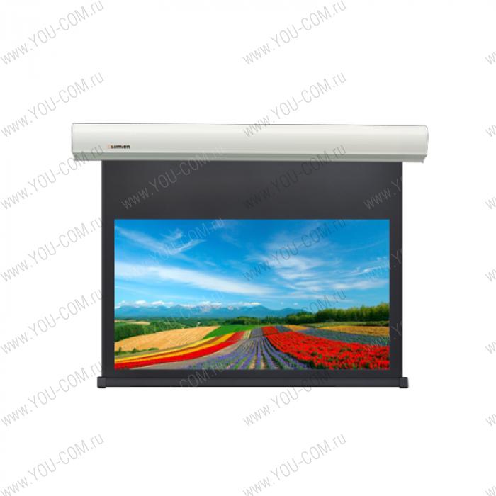[LCC-100113] Экран с электроприводом Lumien Cinema Control 185x243 см (раб.область 132х235 см) (106") Matte White FiberGlass