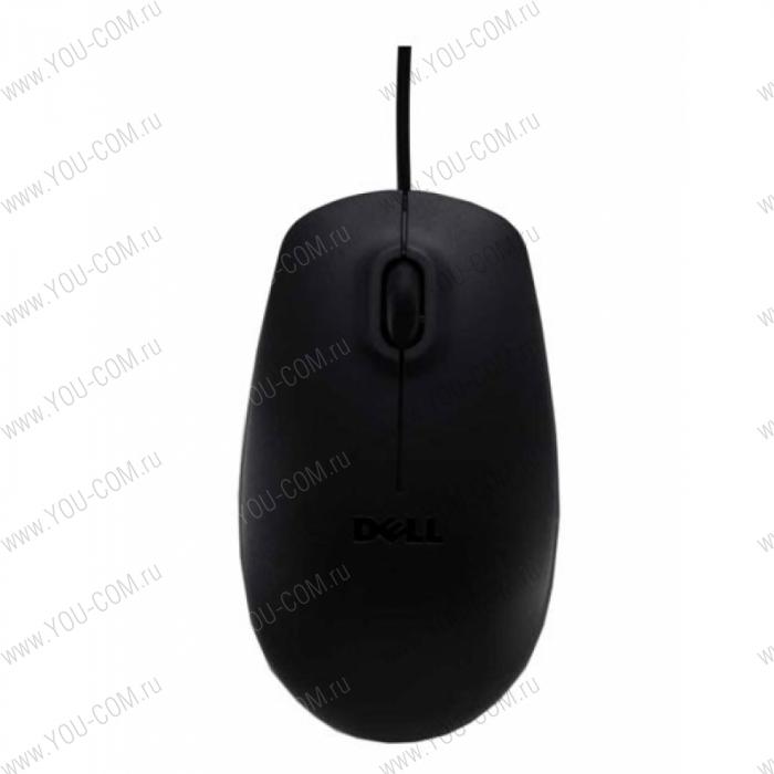Dell Optical (Not Wireless) USB (2 buttons + scroll) Black Mouse MS116 (Kit)