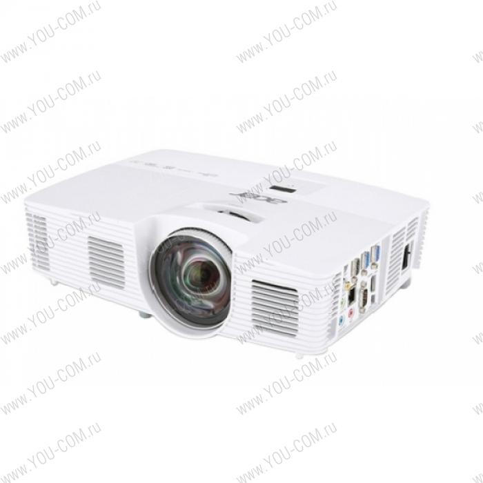 Проектор Acer projector S1383WHne, WXGA/DLP/3D/3200 Lm/13000:1/HDMI(MHL)/LAN/8000 Hrs/2.8 kg