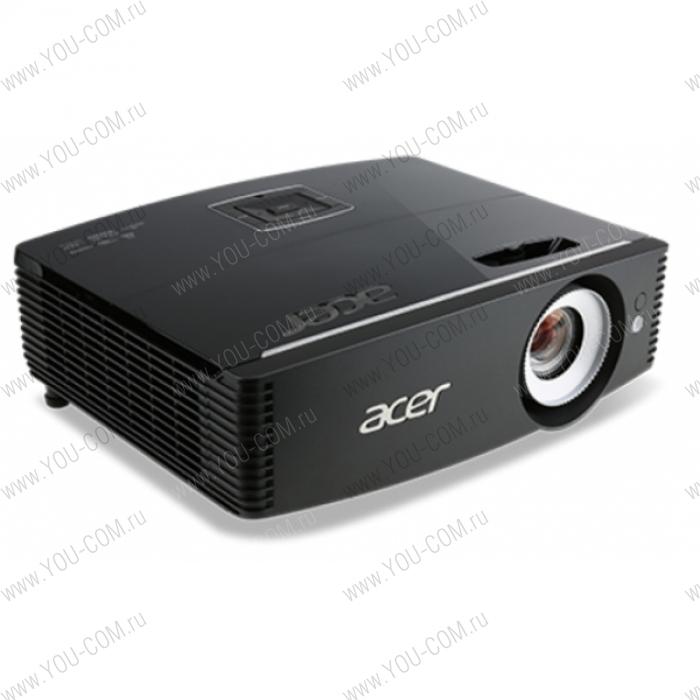 Проектор Acer projector P6200, DLP 3D,XGA,5000Lm,20000/1, HDMI, RJ45,V Lens shift,Bag, 4.5Kg,EURO/UK Power EMEA