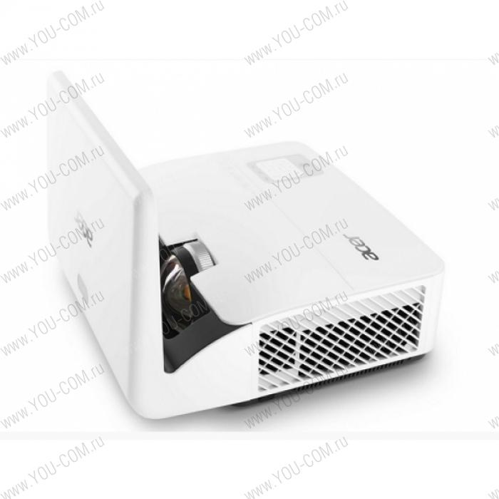Проектор Acer projector U5220, DLP 3D, XGA, 3000Lm, 13000/1, HDMI, RJ45, 2x10W, incl wall mount kit, 5.5Kg, EURO Power EMEA