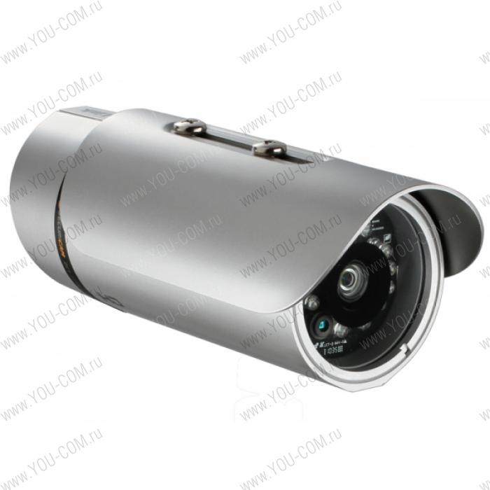 Web-камера D-Link DCS-7110, PoE, 1/4" megapixel CMOS sensor, Real-time H.264/ MPEG-4/ MJPEG, Max. resolution 1280x800 at 30 fps
