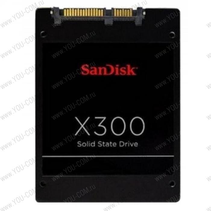 SanDisk X300 128GB SSD, 2.5” 7mm, SATA 6 Gbit/s, Read: Read: 530 MB/s, Write: 475 MB/s, IOPS 94K/70K