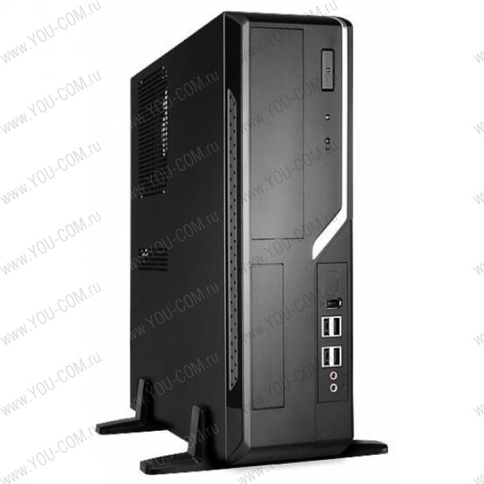 Slim Case InWin BL647 Black 300W 4*USB+AirDuct+Fan+Audio mATX*6102726