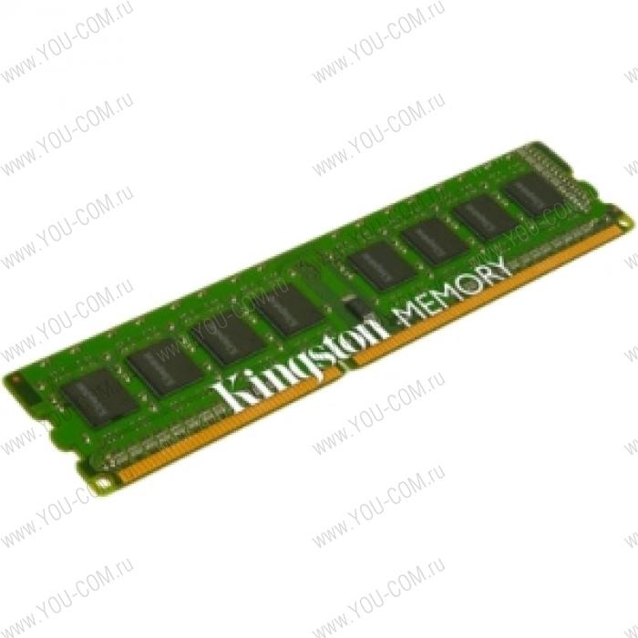 Kingston DDR-III 8GB (PC3-12800) 1600MHz ECC Reg Dual Rank, x8, 1.35V F
