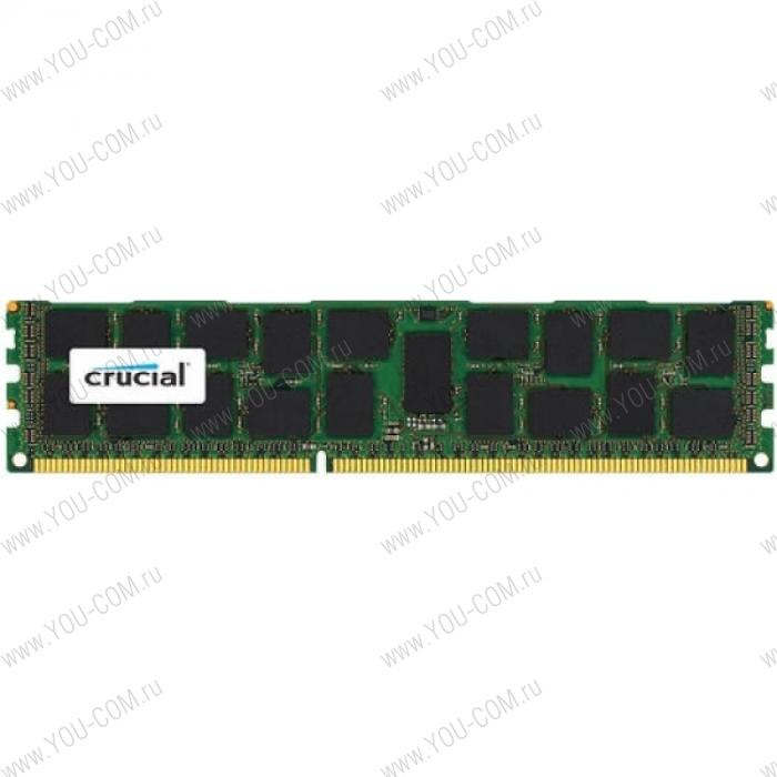 Crucial by Micron DDR-III 16GB (PC3-12800) 1600MHz ECC Reg DR x4, 1.35V (Retail) 
