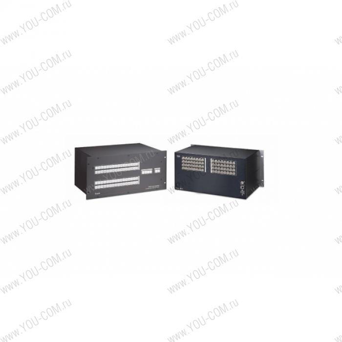 Матричный коммутатор 32x32 Extron MAV Plus 3232 V [60-473-02] композитного видео сигнала (разъемы BNC(F)), мониторинг и управление по IP Link® Ethernet, RS-232 и RS-422, высота 5U, 150 МГц.