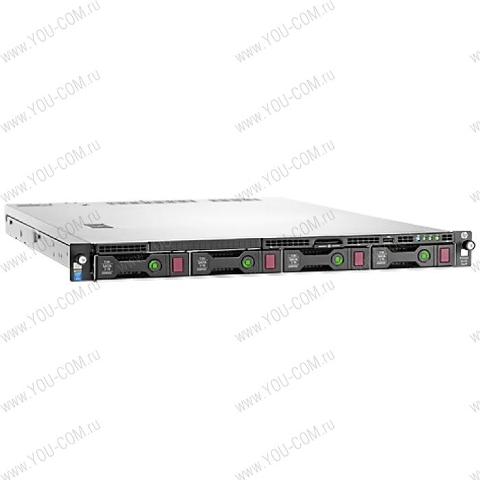 Сервер Proliant DL120 Gen9 E5-2603v3 Hot Plug Rack(1U)/Xeon6C 1.6GHz(15Mb)/1x4GbR1D_2133/B140i(ZM/RAID 0/1/10/5)/noHDD(4)LFF/noDVD/iLOstd(noport)/3HSFans/2x1GbEth/EasyRK/1x550W(NHP), Reman