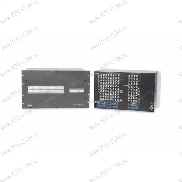 Матричный коммутатор 16x8 Extron CrossPoint Ultra 168 HV [60-333-22] сигналов RGBHV, ультраширокополосный с технологией ADSP™, управление по IP Link® Ethernet, RS-232 и RS-422, высота 6U, 525 МГц.