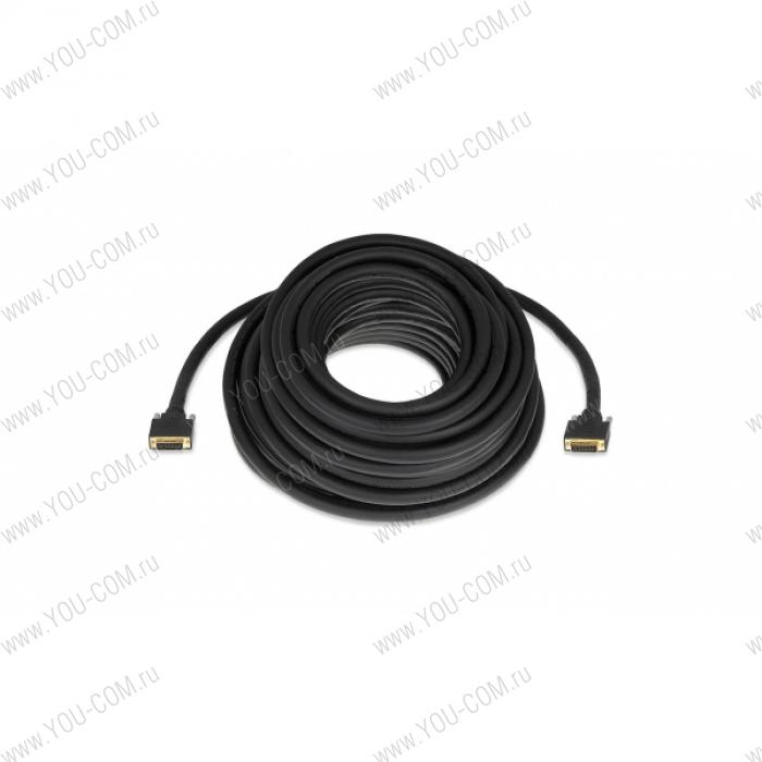 Кабель [26-651-75] Extron DVID DL Pro/75 DVI-D Dual Link (Вилка - Вилка), позолоченные контакты, длина 22.8 м 