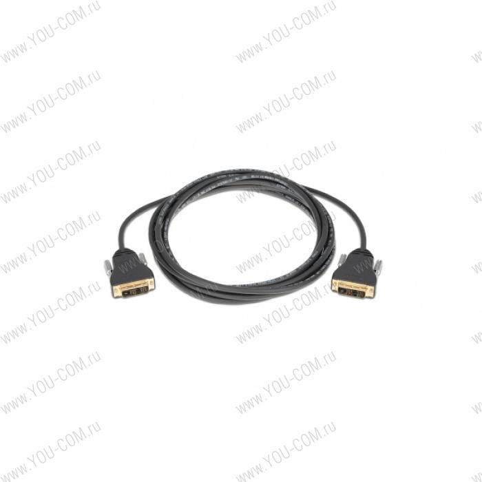 Кабель [26-662-09] Extron DVID SL Ultra/9 сверхгибкие кабели Single Link DVI-D, диаметром 30 AWG и характеризуется малым радиусом изгиба и компактными разъёмами с позолоченным покрытием, длина 2,7 м 