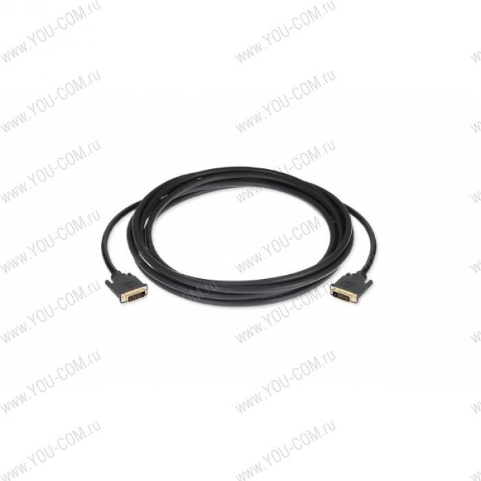 Кабель [26-651-03] Extron DVID DL Pro/3 для передачи сигналов формата Dual Link DVI-D на большие расстояния, поддерживает разрешения до 2560 x 1600 @ 60 Гц и 1080p/60, длина 0,9 м