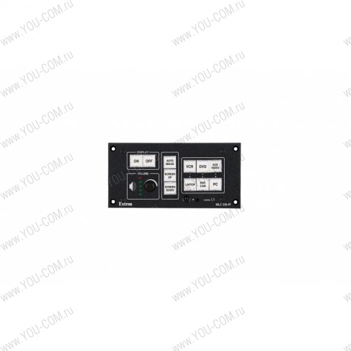 Контроллер Extron MLC 226 IP L Enhanced серии MediaLink  Ethernet Control and Lectern Faceplate