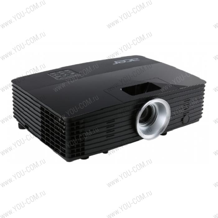 Проектор Acer projector P1385W TCO, P1385W, DLP 3D, WXGA, 3400Lm, 20000/1, HDMI, TCO-certified, Bag, 2Kg, EURO EMEA (replace MR.JLK11.001)