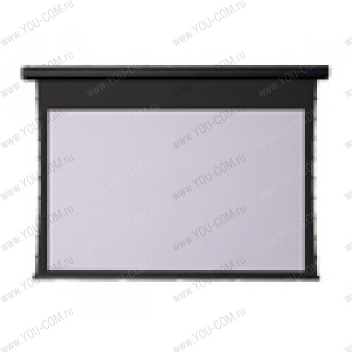 Экран с электро приводом настенный Stewart Luxus Model A LX110HFHG3B-12-2-5.12 формат разрешения 16:9 110\\\" ed12\\\'\\\' FireHawk G3 черный корпус черный ролик