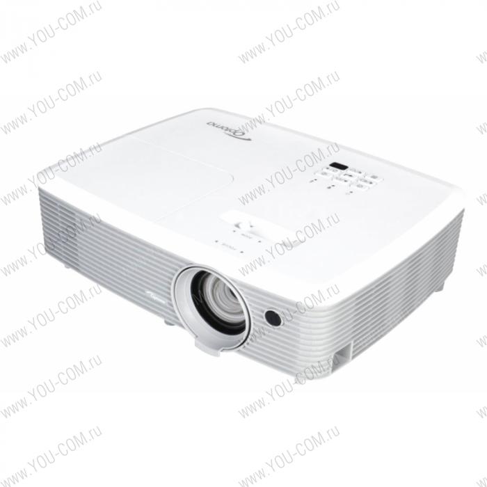 Проектор Optoma W355 Full 3D; DLP, WXGA (1280*800), 3600 ANSI Lm,22000:1;(1.19 - 1.54:1); HDMI (v1.4a 3D)+MHL;VGA IN x2; S-Video; Composite RCA;Audio IN MiniJack x2; VGA Out; Audio OUT x1;USB A(power/service); RS232; RJ45;16W; 2.52кг. (95.74G02GC0E)