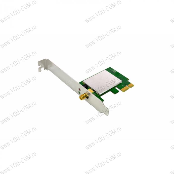 Адаптер TOTOLINK [N150PE] беспроводной, PCI Express, до 150Мбит/с, стандарт 802.11n, 1 съемная антенна (Realtec)