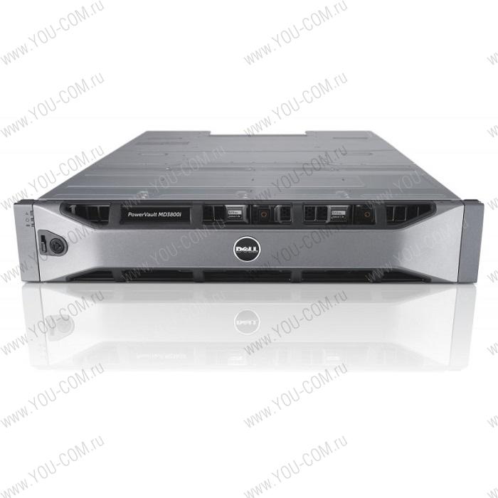 Дисковый массив Dell PowerVault MD3800i iSCSI 10GBs 12xLFF Dual Controller 4GB Cache/ no HDD UpTo12LFF/ 2x600W RPS/ need upgrade firmware Controller/ Bezel/ Static ReadyRails II/ 3YPSNBD (210-ACCO)
