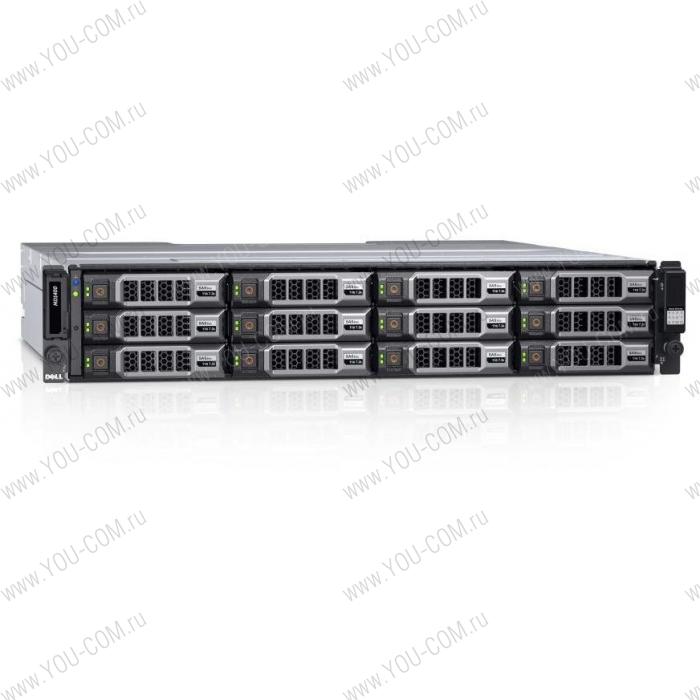 Dell Storage MD1400 SAS 12xLFF Dual EMM/2x2TB SAS 7,2k/ UpTo12LFF/ 2x600W RPS/ 2xCable SAS HD-Mini 2m/ Bezel/ Static Rails/ 3YPSNBD (210-ACZB)