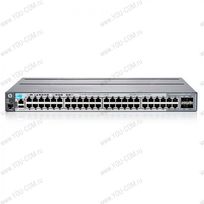 Коммутатор HP 2920-48G Switch (44 x 10/100/1000, 4 x SFP or 10/100/1000, 2 module slots for 10G, Managed Static L3, Stacking, 19')_DEMO