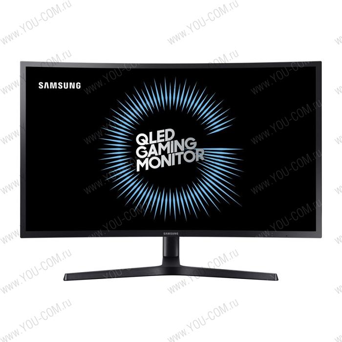 Монитор Samsung 27" C27HG70QQI VA LED изогнутый 16:9 2560x1440 1ms 3000:1 350cd 178/178 2*HDMI DP БП внешний Has Pivot Black